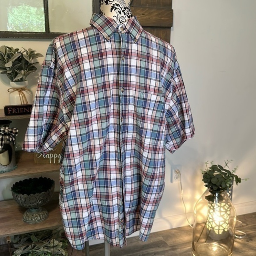 Eddie Bauer men’s collar shirt size large